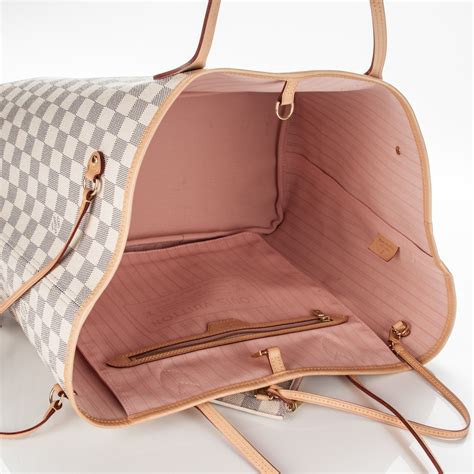 louis vuitton neverfull damier azur rose ballerine lv.de|Louis Vuitton damier azur backpack.